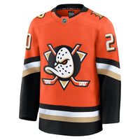 Anaheim Ducks Chris Kreider Orange Home Premium Jersey