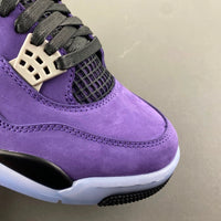 Retro Low Top Sneakers, Purple Colorway, Leather Footwear, Lace Up Design, Casual Gift for Sneaker Fans