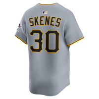 Pittsburgh Pirates Paul Skenes Gray Road Limited Player Jersey