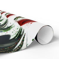 African American Santa Wrapping Paper, Black Santa Wrapping Paper, Christmas Gift Wrap Paper, Holiday Wrapping Paper Roll, Xmas Gift Wrap