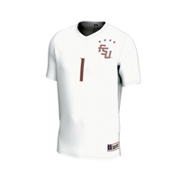 #1 Florida State Seminoles Lightweight Collegiate Soccer Fashion Jersey - White