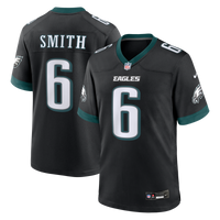 Philadelphia Eagles DeVonta Smith Black Alternate Game Jersey