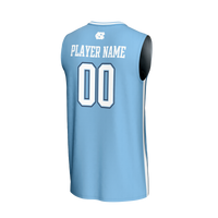 North Carolina Tar Heels NIL Pick-A-Player Lightweight Basketball Fashion Jersey - Light Blue