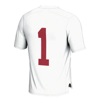 #1 Alabama Crimson Tide Football Jersey - White