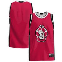 South Dakota Coyotes Lightweight Basketball Jersey - Red