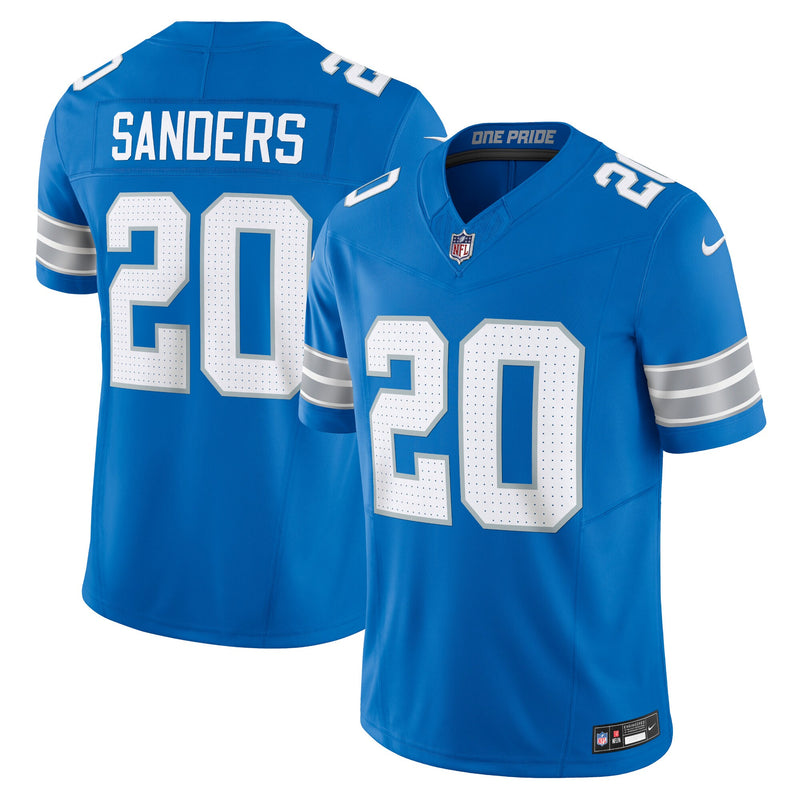 Detroit Lions Barry Sanders Blue Limited Jersey