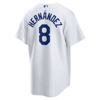 Los Angeles Dodgers Enrique Hernández White Home Replica Jersey