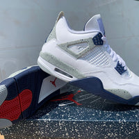 Sneakers, Navy Colorway, Lace Up Design, Casual Gift for Sneaker Fans
