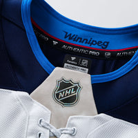 Winnipeg Jets White Away Authentic Pro Jersey