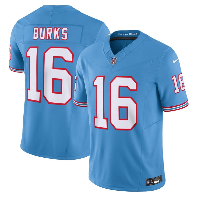 Tennessee Titans Treylon Burks Light Blue Limited Jersey