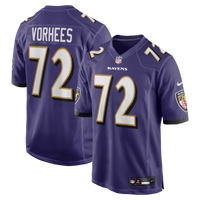 Baltimore Ravens Andrew Vorhees Purple Team Game Jersey