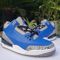 Low Top Sneakers, Blue Black Colorway, Lace Up Design, Casual Gift for Sneaker Fans