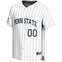 Penn State Nittany Lions NIL Pick-A-Player Lightweight Baseball Jersey - White