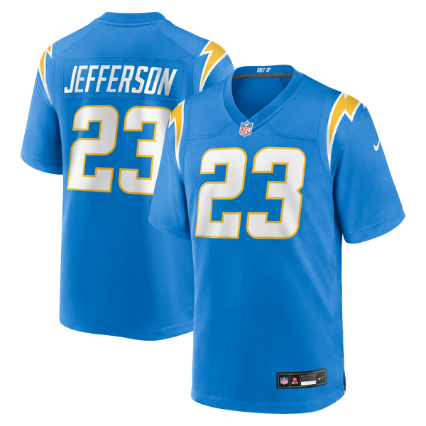 Los Angeles Chargers Tony Jefferson Powder Blue Team Game Jersey