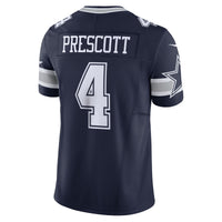 Dallas Cowboys Dak Prescott Navy Limited Jersey