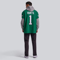 Philadelphia Eagles Jalen Hurts Kelly Green Alternate Elite Jersey