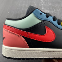 Low Top Sneakers, Multicolor Colorway, Lace Up Design, Casual Gift for Sneaker Fans