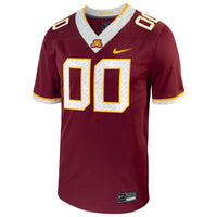 Minnesota Golden Gophers Football Custom Game Jersey - Maroon