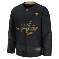 Washington Capitals Black 2024 Military Appreciation Practice Jersey
