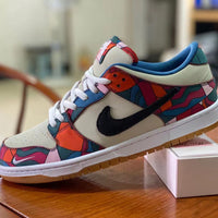 Low Top Sneakers, Multicolor Colorway, Lace Up Design, Casual Gift for Sneaker Fans