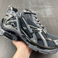 Sneakers, Carbon Gray Colorway, Lace Up Design, Casual Gift for Sneaker Fans