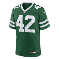 New York Jets Thomas Hennessy Legacy Green Team Game Jersey