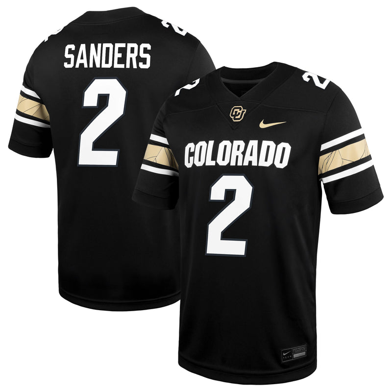Shedeur Sanders Colorado Buffaloes Alternate Alumni Game Jersey - Black