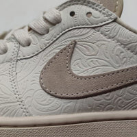 Low Top Sneakers, Beige Colorway, Lace Up Design, Casual Gift for Sneaker Fans