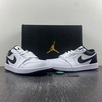 Low Top Sneakers, White Black Colorway, Lace Up Design, Casual Gift for Sneaker Fans