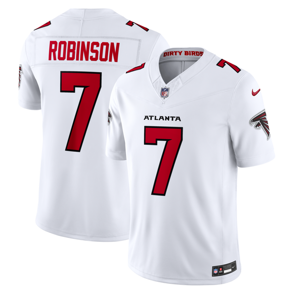 Atlanta Falcons Bijan Robinson White Stitched Limited Jersey