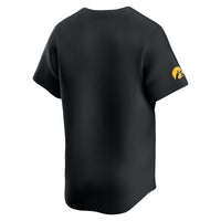 Black Iowa Hawkeyes Home Limited Baseball Jersey