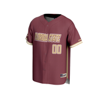 Florida State Seminoles NIL Pick-A-Player Lightweight Baseball Jersey - Garnet