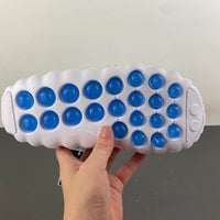 Slides, White Colorway, Slip On Design, Casual Gift for Shoe Lovers