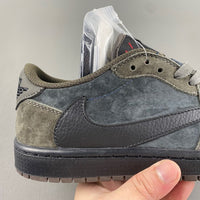 Low Top Sneakers, Carbon Gray Brown Colorway, Reverse Hook Design, Lace Up Design, Casual Gift for Sneaker Fans