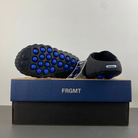 Slides, Blue Black Colorway, Slip On Design, Casual Gift for Shoe Lovers