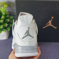 Retro Basketball Shoes, White Colorway, Lace Up Design, Casual Gift for Shoe Lovers