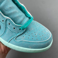 Low Top Sneakers, Blue Colorway, Lace Up Design, Casual Gift for Sneaker Fans