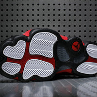 Sneakers, White Red Colorway, Lace Up Design, Casual Gift for Sneaker Fans