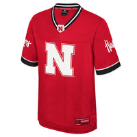 Nebraska Huskers Nothing But The Hits Football Jersey - Red