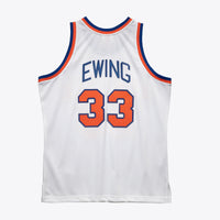 New York Knicks Patrick Ewing 1985 Swingman Authentic Jersey - White