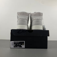 Mid Top Sneakers, White Gray Colorway, Lace Up Design, Casual Gift for Sneaker Fans