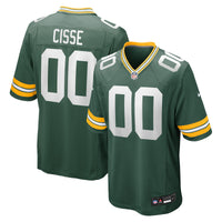 Green Bay Packers Brandon Cisse Green Game Jersey