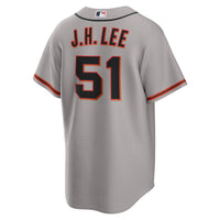 San Francisco Giants Jung Hoo Lee Gray Road Replica Jersey