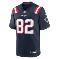 New England Patriots Eli Raridon Navy Team Game Jersey
