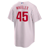 Philadelphia Phillies Zack Wheeler White Home Replica Jersey