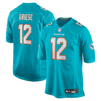 Miami Dolphins Bob Griese Aqua Game Retired Player Jersey