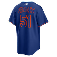 New York Mets Freddy Peralta Royal Alternate Replica Jersey