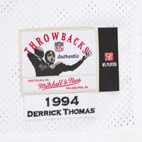 Kansas City Chiefs 1994 Derrick Thomas White Authentic Throwback Retired Player Jersey