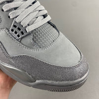 Mid Top Sneakers, Gray Colorway, Lace Up Design, Casual Gift for Sneaker Fans