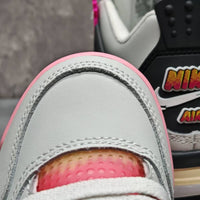 Mid Top Sneakers, Pink Colorway, Lace Up Design, Casual Gift for Sneaker Fans